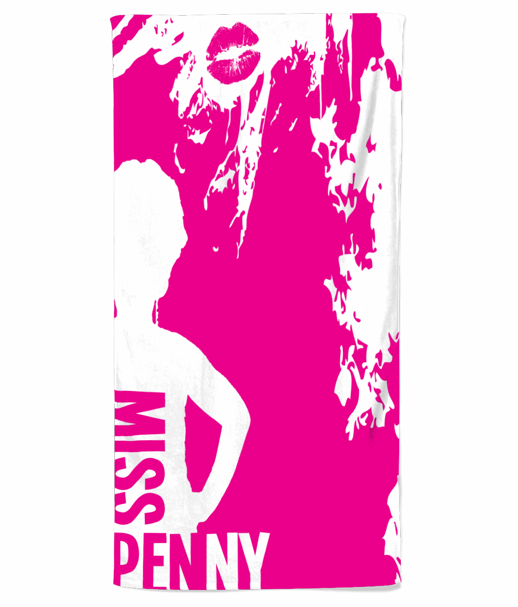 Miss Penny, Beach Towel - Novelt-ies