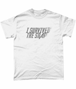 Load image into Gallery viewer, I SURVIVED The Snap: T-Shirt - Novelt-ies
