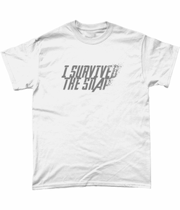 I SURVIVED The Snap: T-Shirt - Novelt-ies