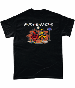 Deadpool & Wolverine Friends Gildan Heavy Cotton T-Shirt