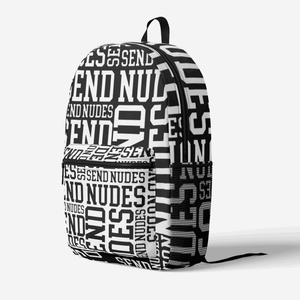 Send Nudes Retro Colorful Print Trendy Backpack - Novelt-ies