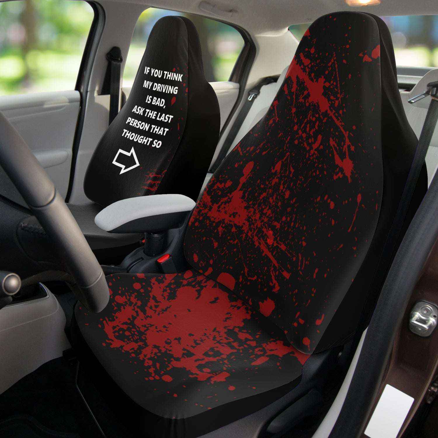Bad Diving Novelty Car Seat Covers ( right ) - Novelt-ies