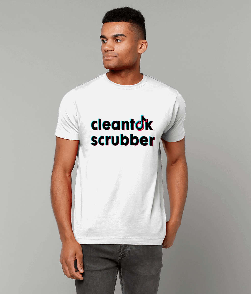 cleantok scrubber (black) unisex T-shirt S-5XL - Novelt-ies