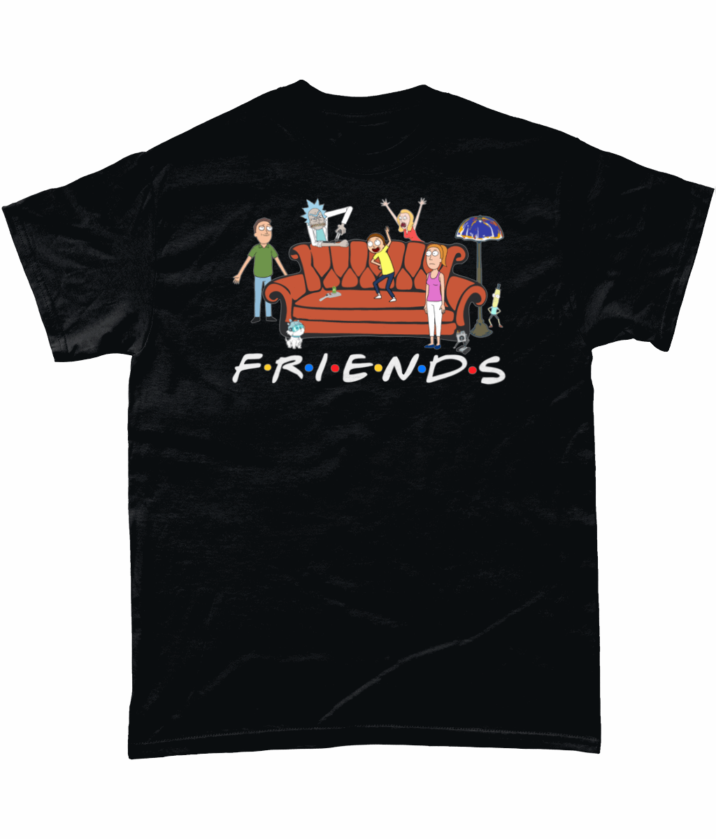 Rick & Morty Friends: Unisex Tee - Novelt-ies