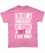 Load image into Gallery viewer, I&#39;m Not A gynaecologist, unisex tee - Novelt-ies
