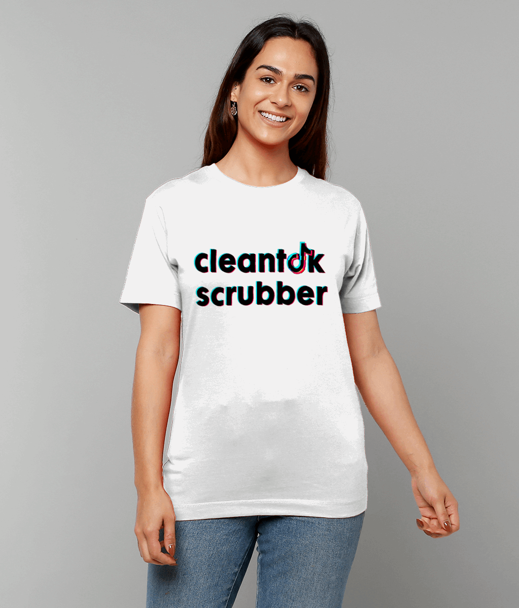 cleantok scrubber (black) unisex T-shirt S-5XL - Novelt-ies