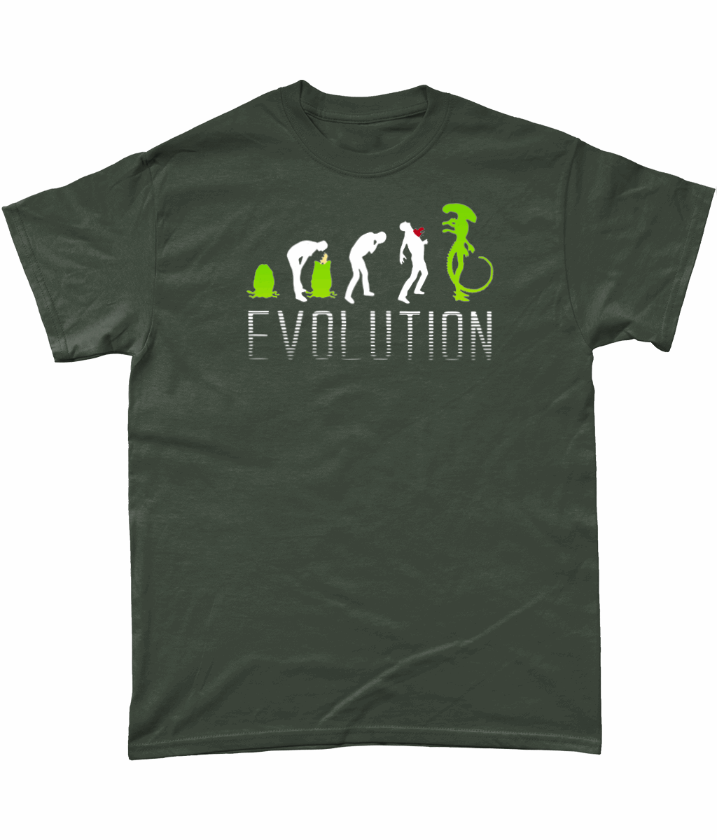 Alien Evolution Unisex T-shirt S-5XL - Novelt-ies