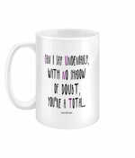 Load image into Gallery viewer, C.U.N.T 15oz Mug - Novelt-ies
