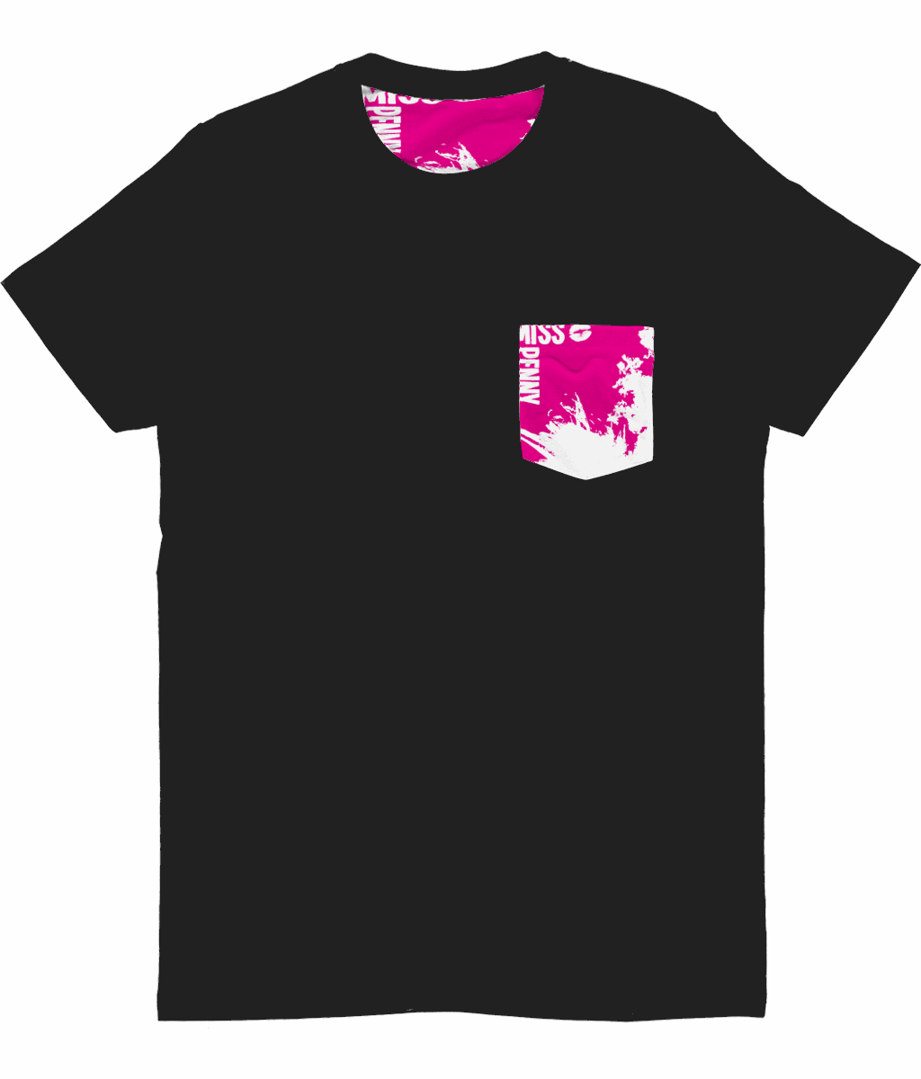 Miss Penny Abstract Pocket Tee - Novelt-ies