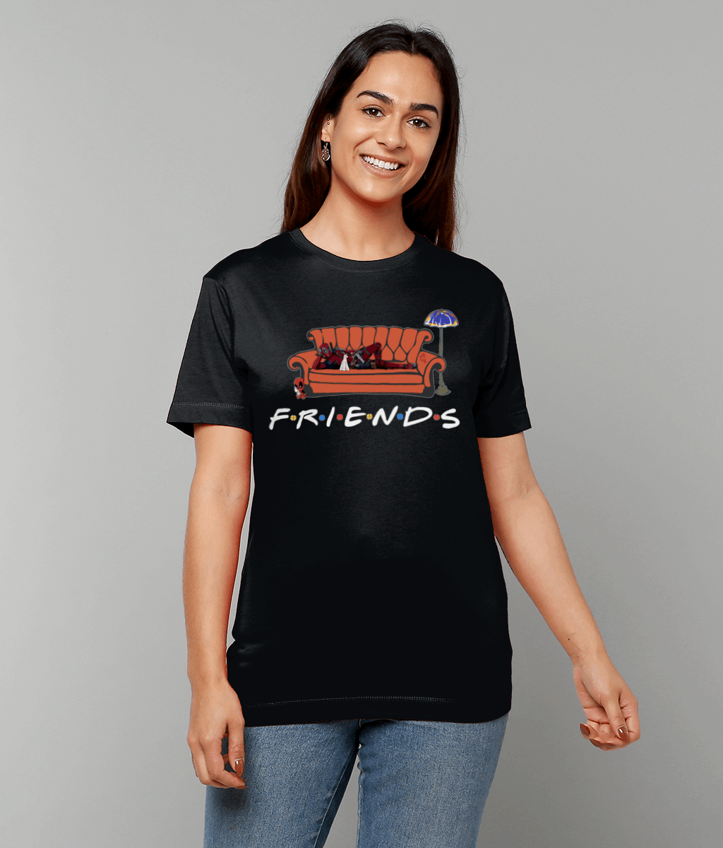 Deadpool Friends: Unisex Tee - Novelt-ies