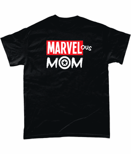 Marvel-ous Mom: Black T-Shirt - Novelt-ies