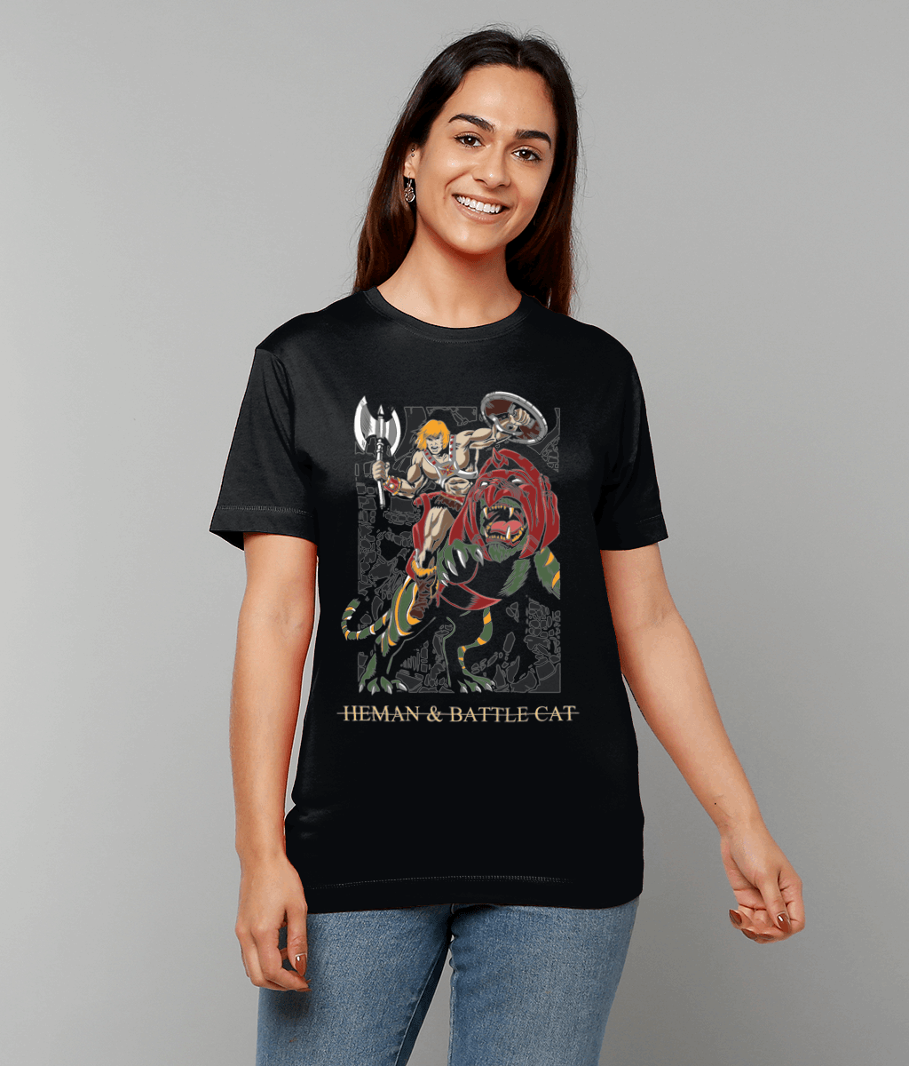 HeMan & Battle Cat: T-Shirt - Novelt-ies