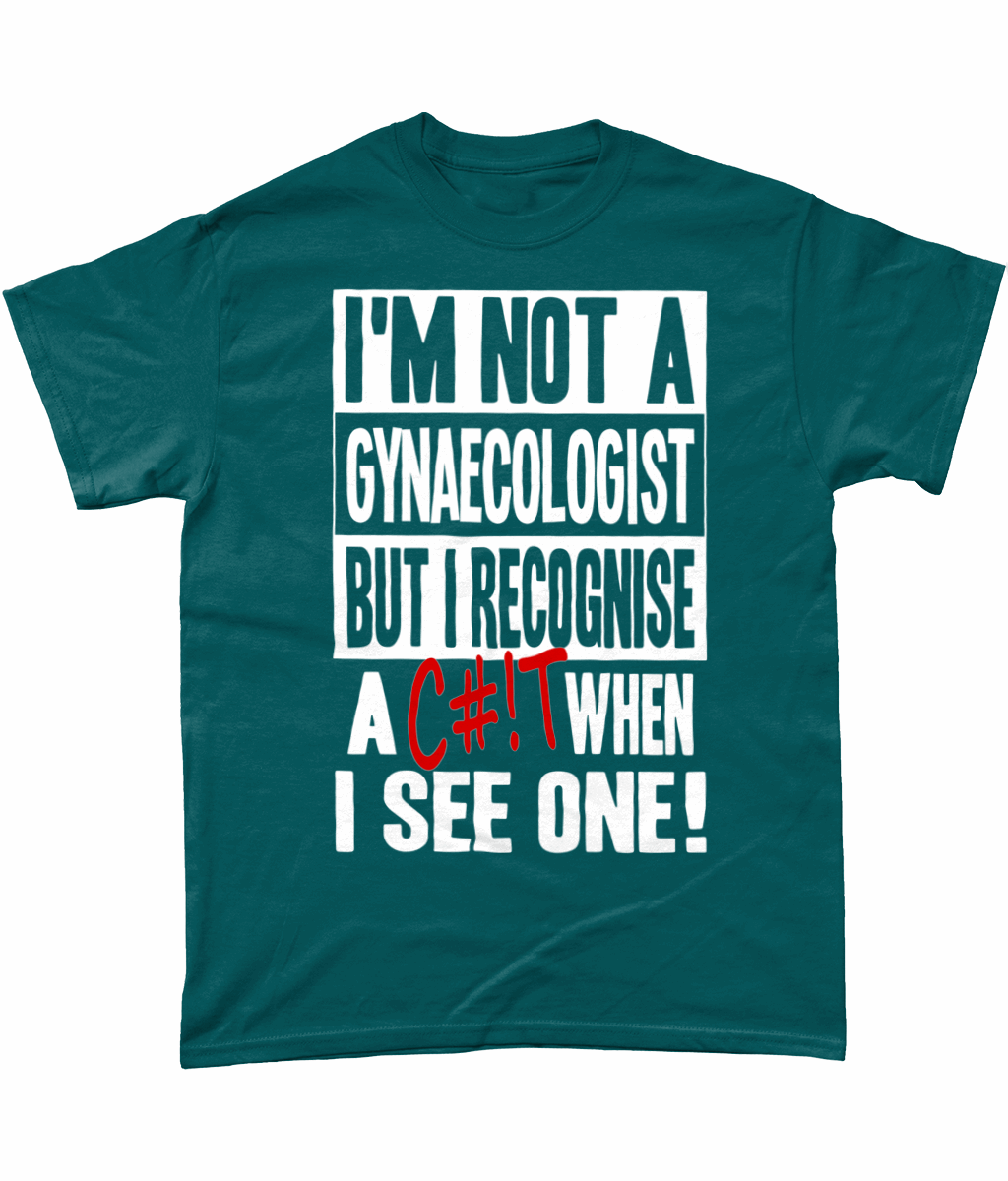 I'm Not A gynaecologist, unisex tee - Novelt-ies