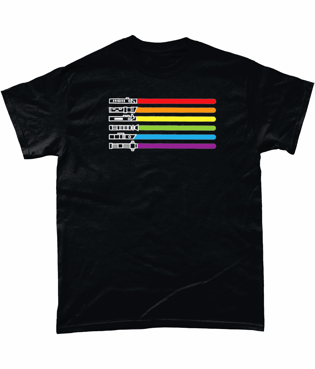 Pride Saber: Black T-Shirt - Novelt-ies