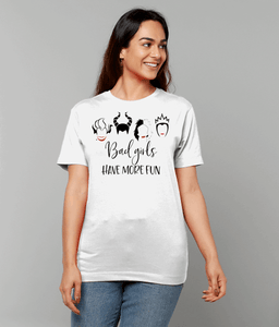 Bad Girls Have More Fun Disney Villains: t-shirt - Novelt-ies