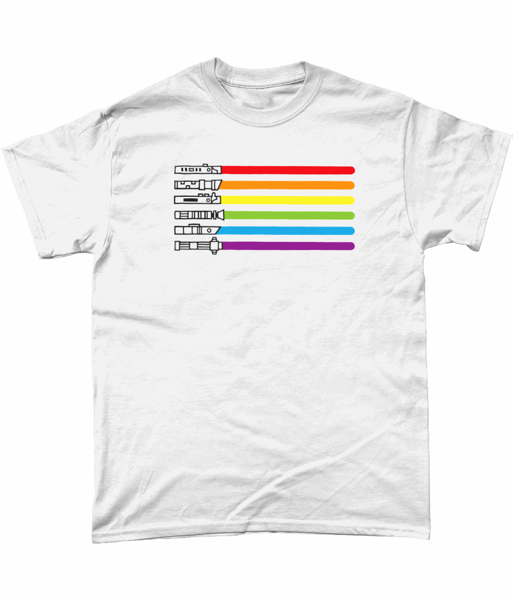 Pride Saber: White T-Shirt - Novelt-ies