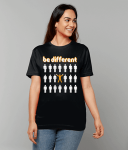 Be Different. Unisex T-Shirt - Novelt-ies