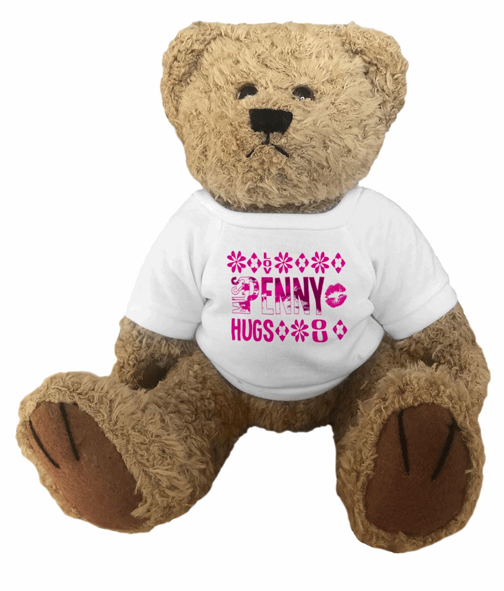 Miss Penny loves Hugs/You Teddy Bear - Novelt-ies
