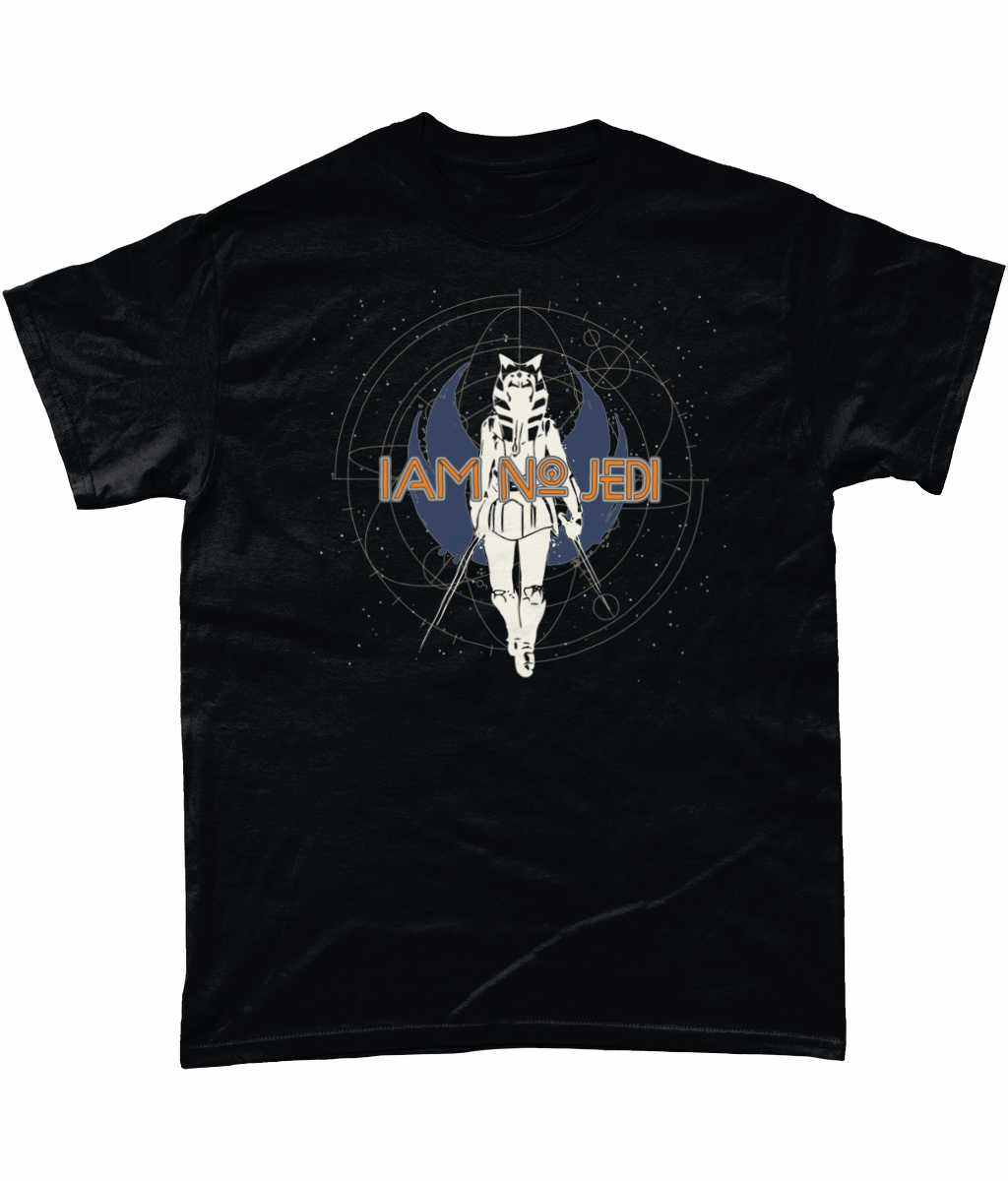 I am no jedi (ashoka background) T-shirt - Novelt-ies
