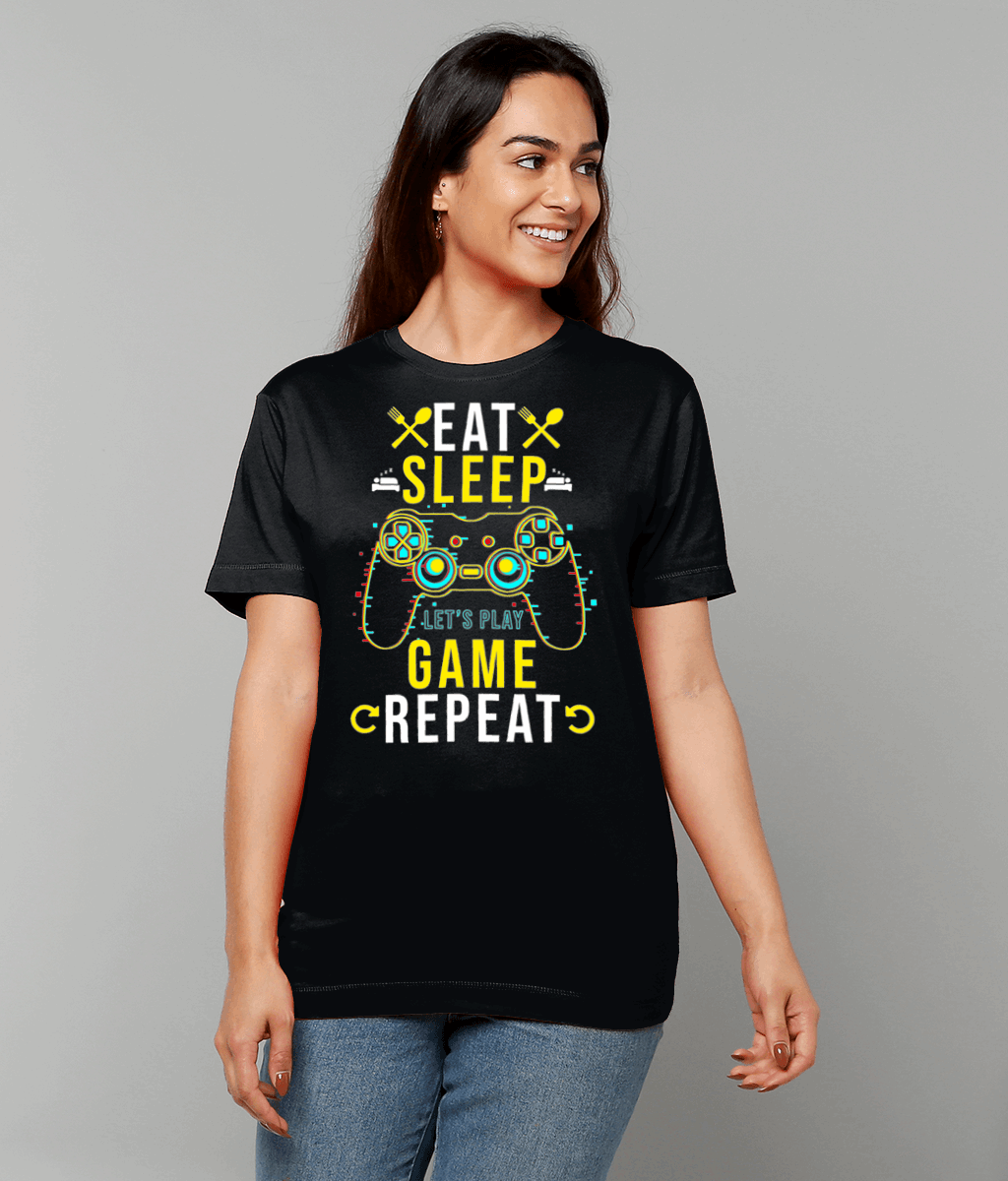 Eat Sleep Game: T-Shirt - Novelt-ies