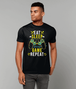 Load image into Gallery viewer, Eat Sleep Game: T-Shirt - Novelt-ies
