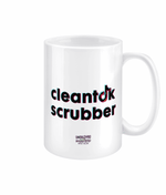 Load image into Gallery viewer, cleantok scrubber, 15oz Jumbo Ceramic Mug - Novelt-ies
