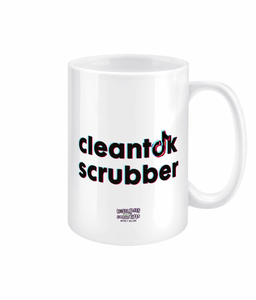 cleantok scrubber, 15oz Jumbo Ceramic Mug - Novelt-ies