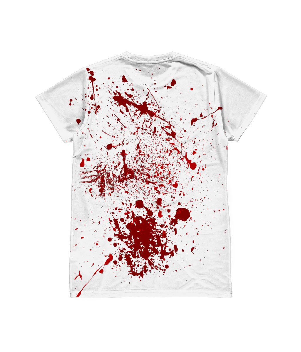 i'm fine it's not my blood. Unisex All-Over Sublimation T-shirt XS-2XL