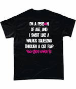 Load image into Gallery viewer, Miss Penny&#39;s, Person Of Age, Tee - Novelt-ies
