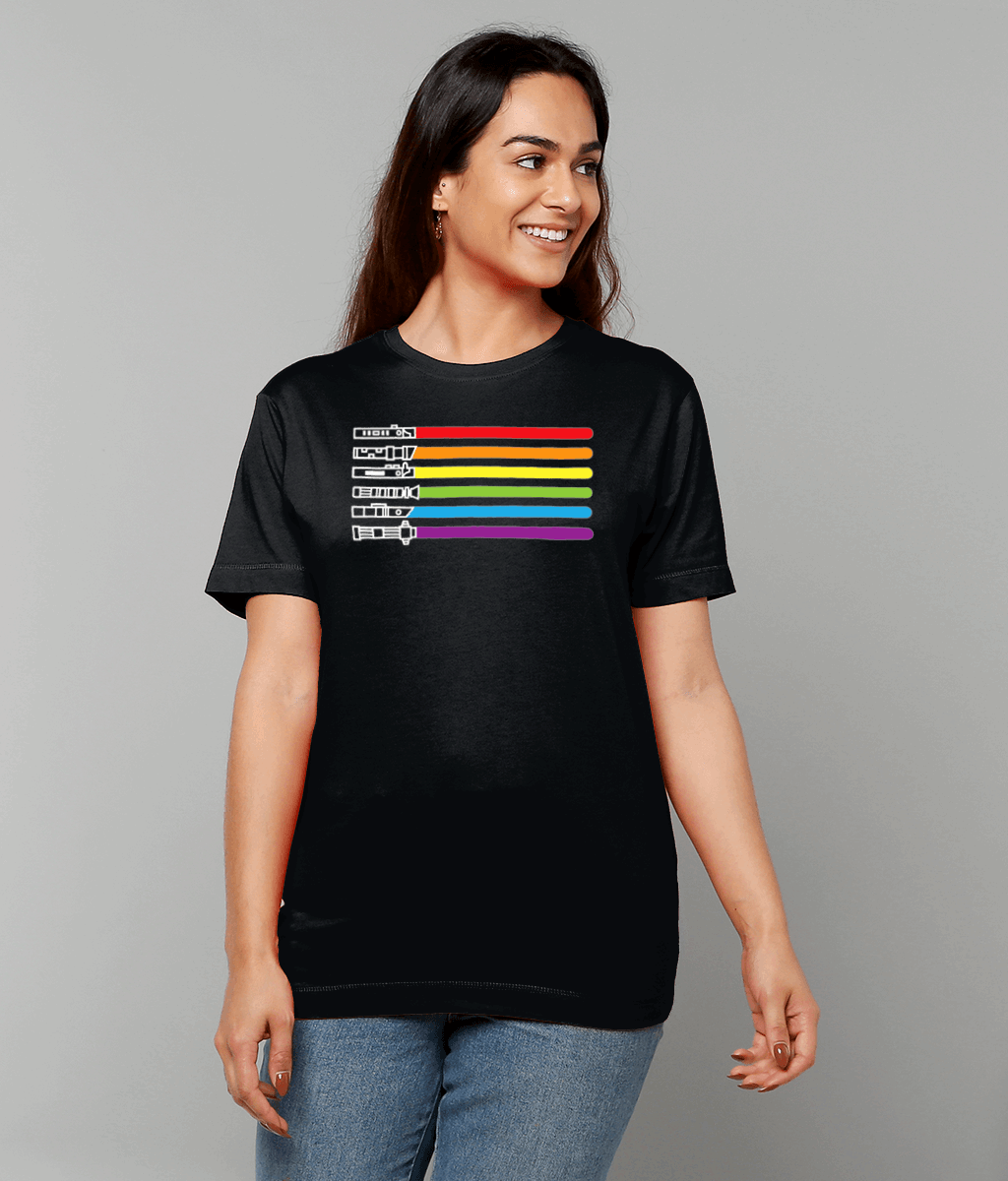Pride Saber: Black T-Shirt - Novelt-ies