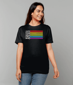 Load image into Gallery viewer, Pride Saber: Black T-Shirt - Novelt-ies
