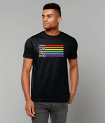 Load image into Gallery viewer, Pride Saber: Black T-Shirt - Novelt-ies
