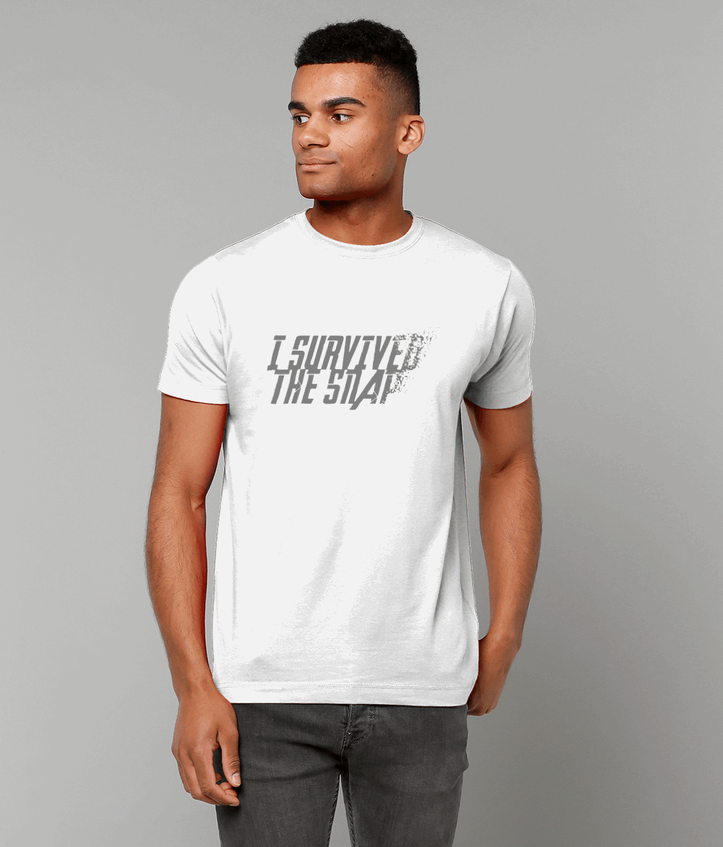 I SURVIVED The Snap: T-Shirt - Novelt-ies