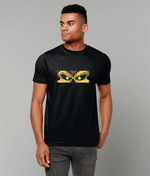 Load image into Gallery viewer, Skeletor eyes transparent: T-Shirt - Novelt-ies

