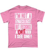 Load image into Gallery viewer, I&#39;m Not A gynaecologist, unisex tee
