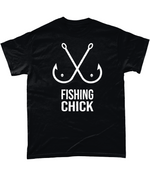 Load image into Gallery viewer, Fishing Chick: Womans Tee

