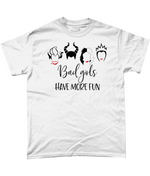 Load image into Gallery viewer, Bad Girls Have More Fun Disney Villains: t-shirt
