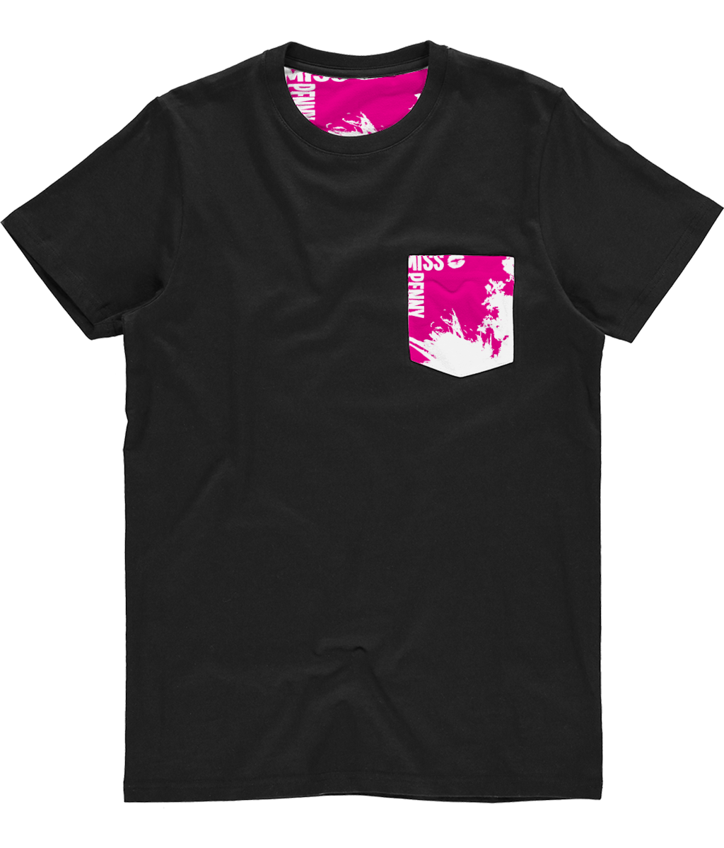 Miss Penny Abstract Pocket Tee
