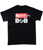 Load image into Gallery viewer, Marvel-ous Dad: White T-Shirt
