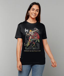 HeMan & Battle Cat: T-Shirt
