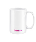 Load image into Gallery viewer, Miss Penny, Drink with Penny Jumbo Ceramic Mug
