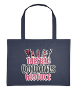 Load image into Gallery viewer, Dezires UK, This Bag Contains My Face: Shopping Bag
