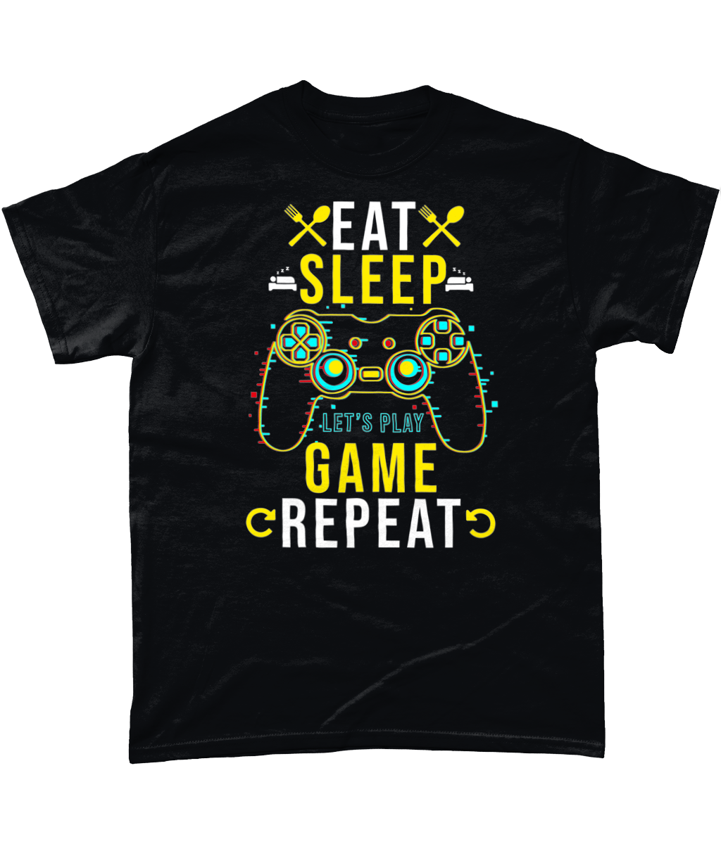 Eat Sleep Game: T-Shirt