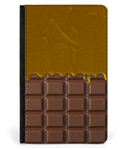 iPad 2/3/4 Faux Leather Flip Case chocolate-Caramel  Sauce