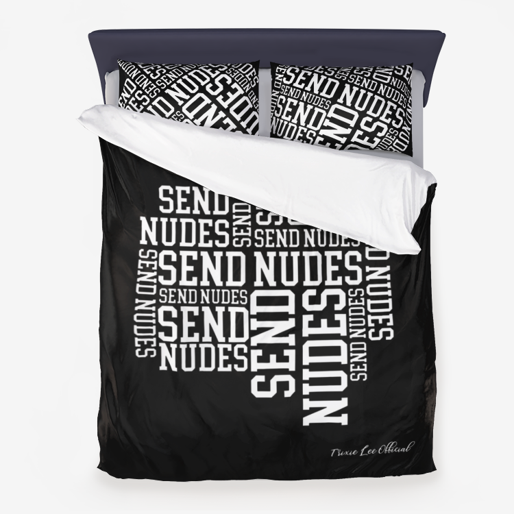 Trixie Lee Official Send Nudes 3pc bedding set