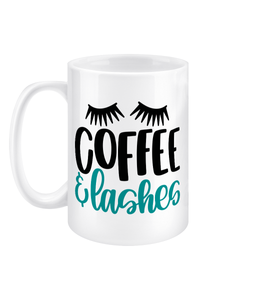 Dezires UK, Coffee & Lashes: 15oz Mug