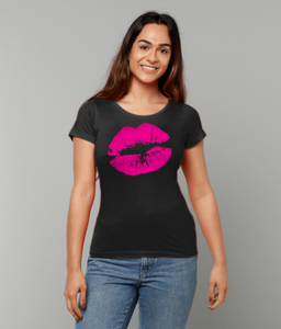 Miss Penny, Lips, Woman's fitted Tee