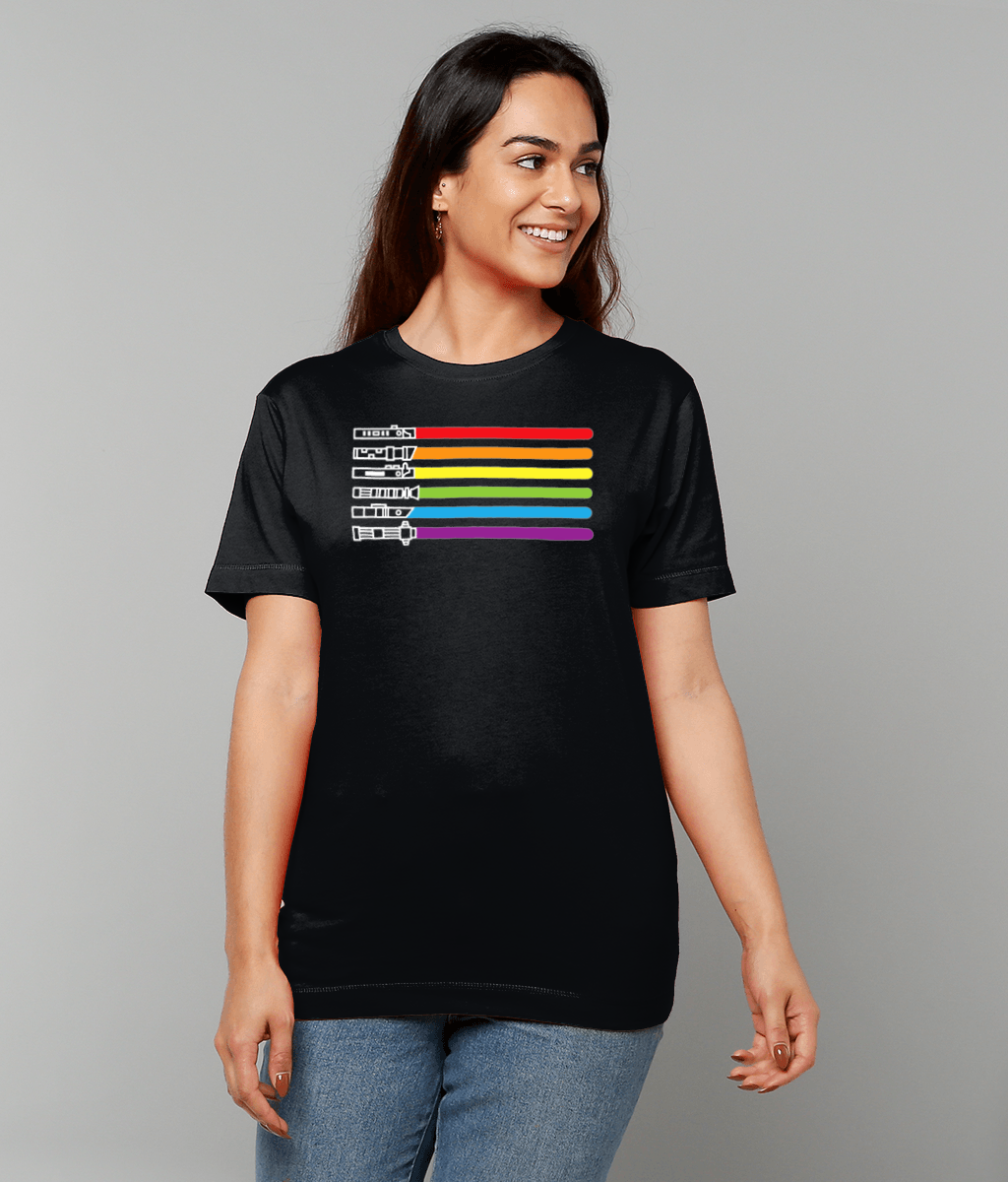 Pride Saber: Black T-Shirt